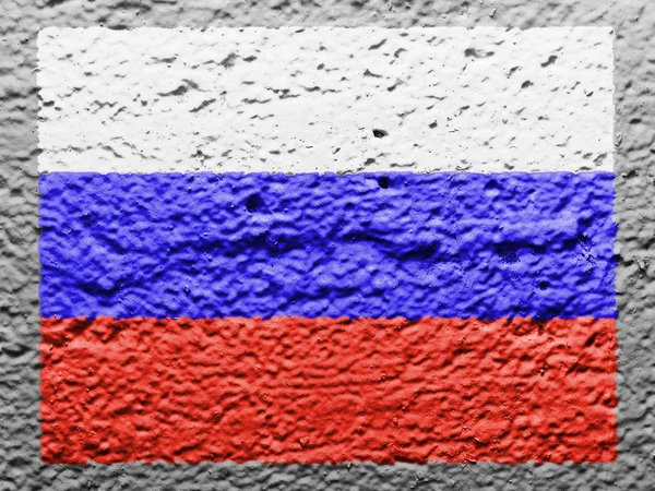 De Russische vlag — Stockfoto