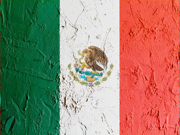 Le drapeau mexicain — Photo