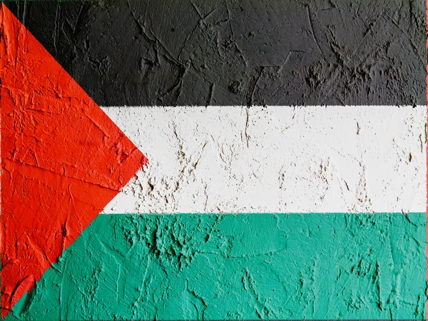 La bandera palestina —  Fotos de Stock