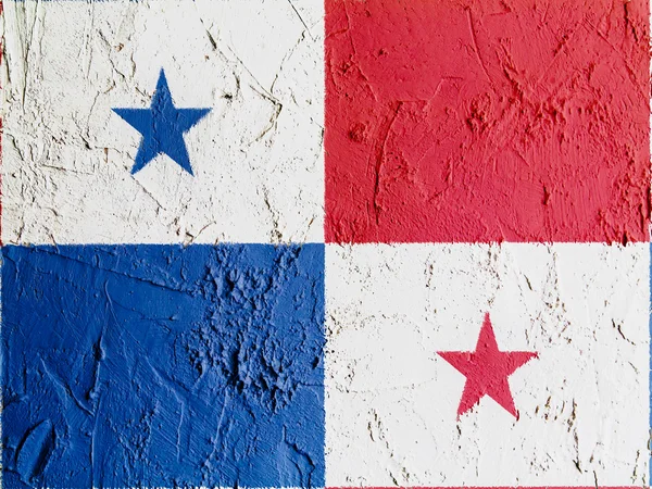 The Panama flag — Stock Photo, Image