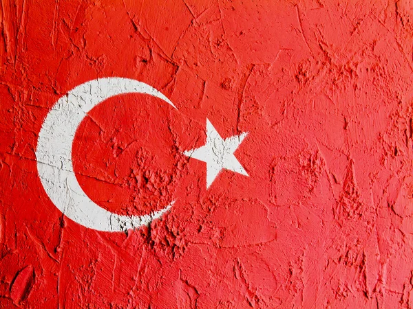Le drapeau turc — Photo