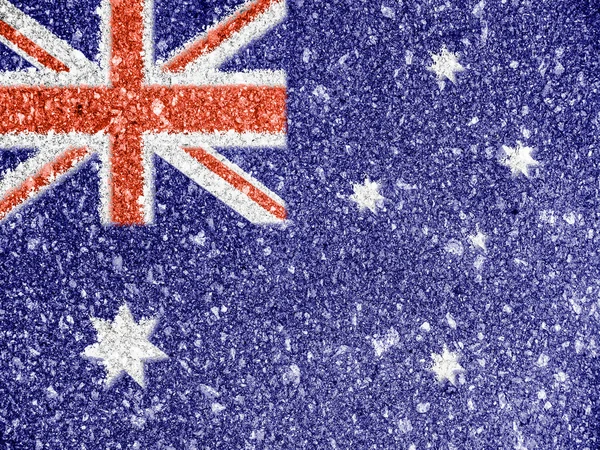 La bandera australiana — Foto de Stock