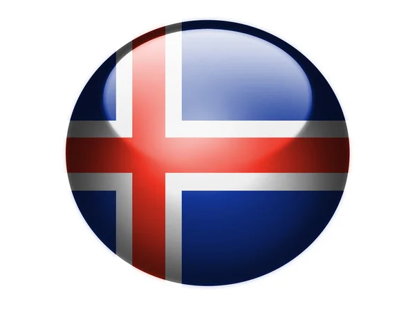 The Icelandic flag — Stock Photo, Image