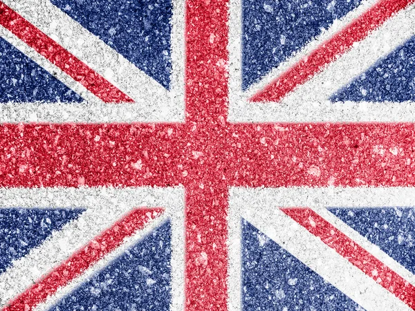 La bandera británica — Foto de Stock