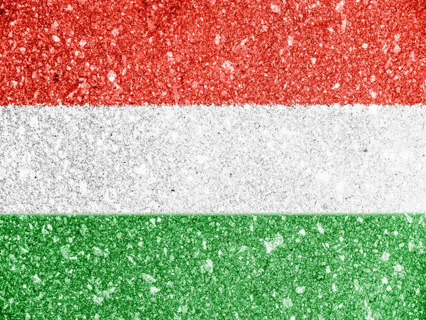 Венгерский флаг — стоковое фото