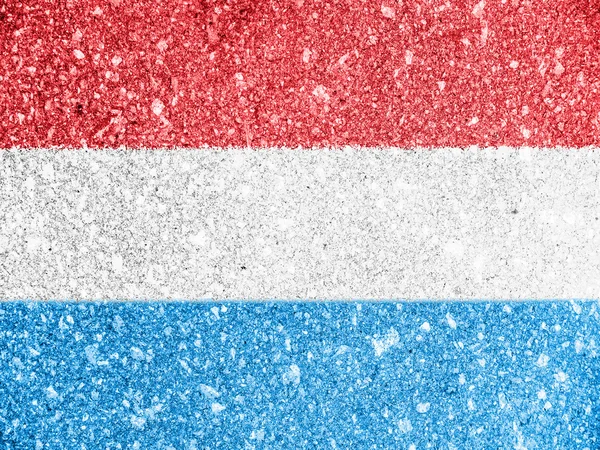 A luxemburgi zászló — Stock Fotó