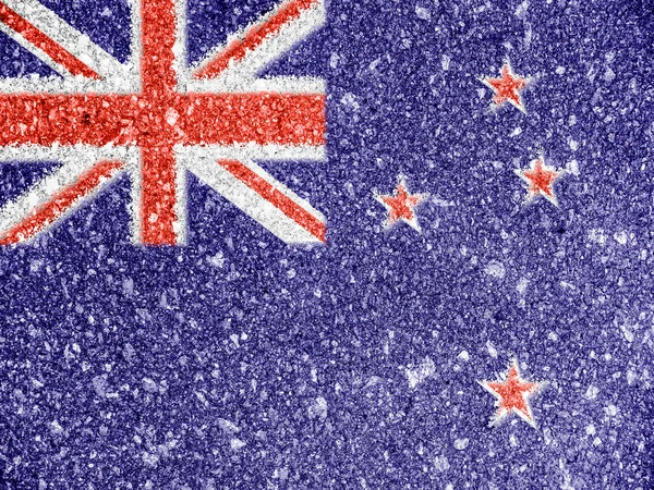 The New Zealand flag — Stock Photo, Image