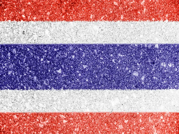 The Thai flag — Stock Photo, Image