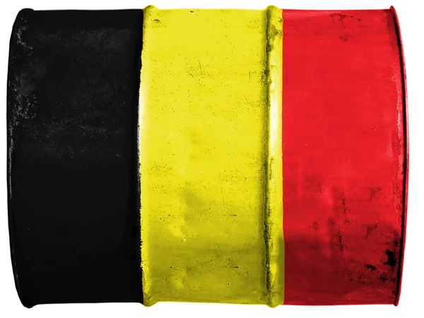Die belgische Flagge — Stockfoto