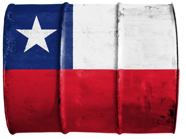 Chile flagga — Stockfoto