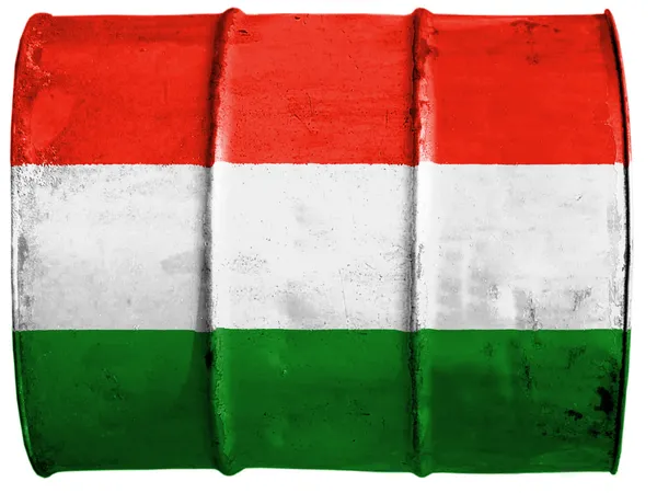 La bandiera ungherese — Foto Stock
