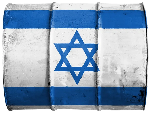 A bandeira israelita — Fotografia de Stock