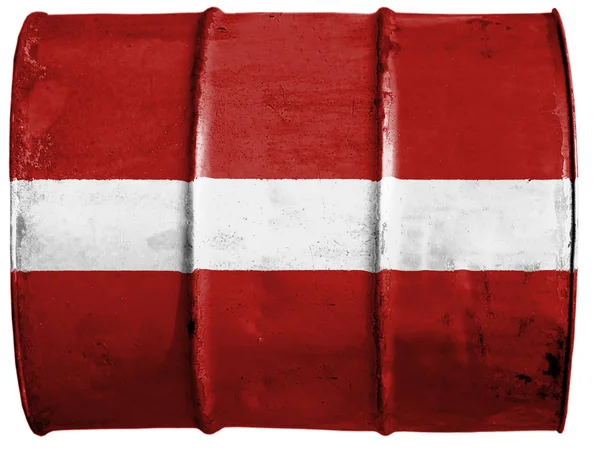 La bandiera lettone — Foto Stock