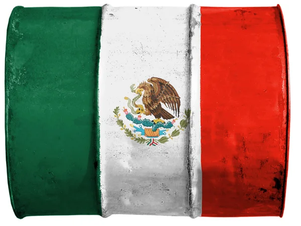 The Mexican flag — Stock Photo, Image