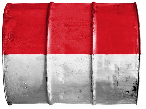 The Monaco flag — Stock Photo, Image