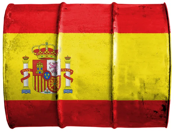 A bandeira espanhola — Fotografia de Stock