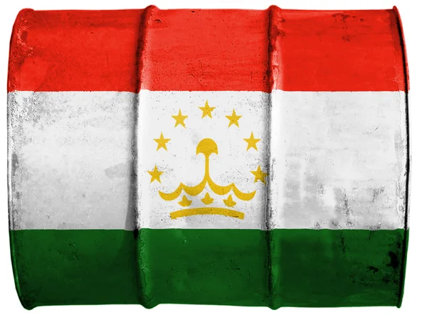 De Tadzjiekse vlag — Stockfoto