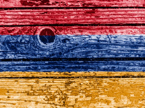 The Armenian flag — Stock Photo, Image