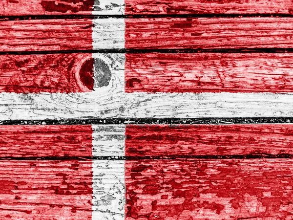 The Danish flag — Stock Photo, Image