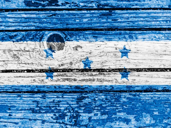 Η σημαία της Ονδούρας — Φωτογραφία Αρχείου