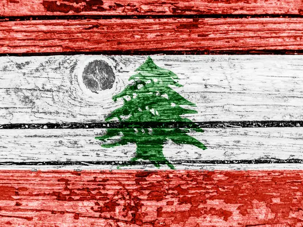 Ливанский флаг — стоковое фото