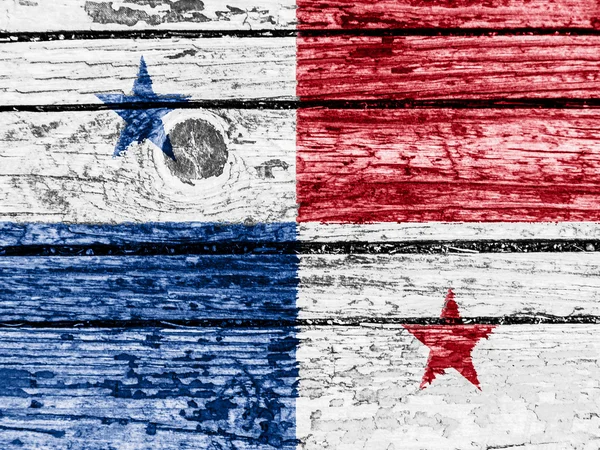 La bandera de Panamá — Foto de Stock