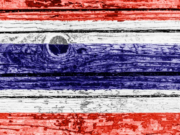 Le drapeau thaïlandais — Photo