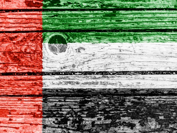 De vlag van Verenigde Arabische Emiraten — Stockfoto