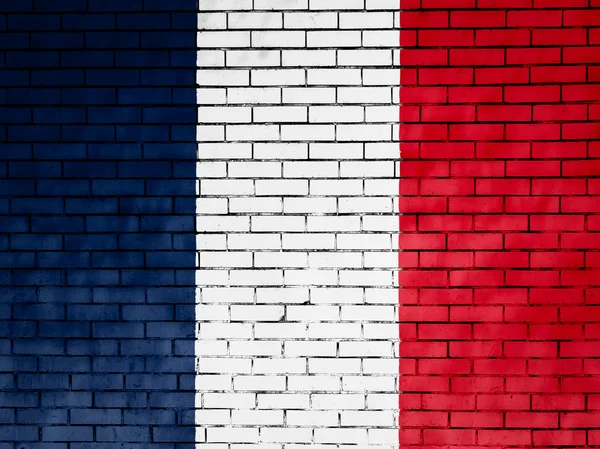 The French flag — Stock Photo, Image