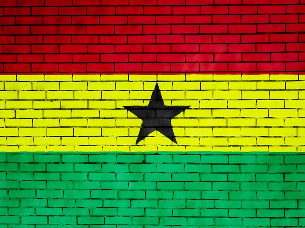 La bandiera del Ghana — Foto Stock