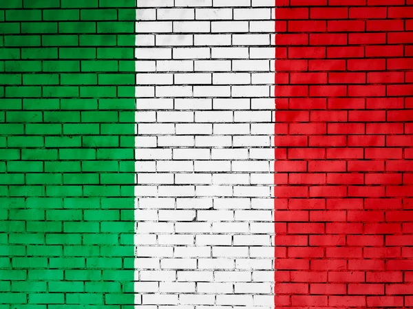 İtalyan bayrağı — Stok fotoğraf