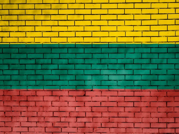 리투아니아 깃발 — 스톡 사진