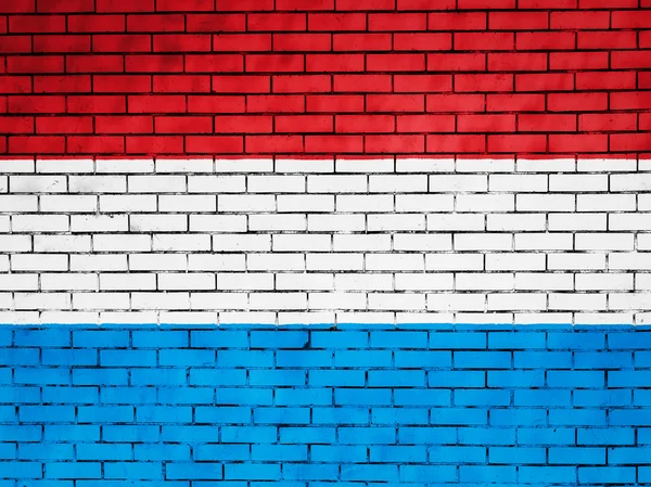 Флаг Люксембурга — стоковое фото