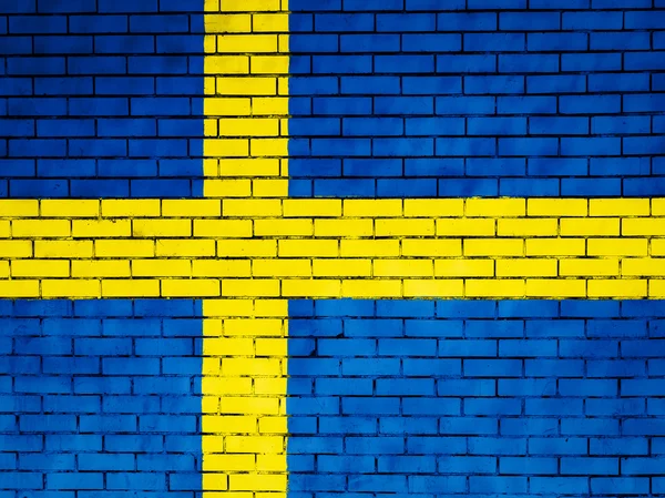 The Swedish flag — Stock Photo, Image