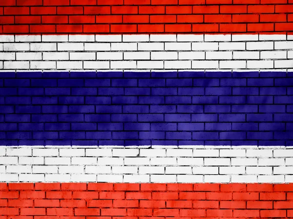 La bandera tailandesa —  Fotos de Stock
