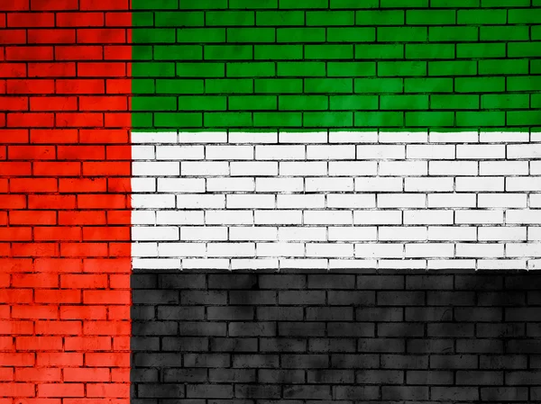 Die Uae-Flagge — Stockfoto