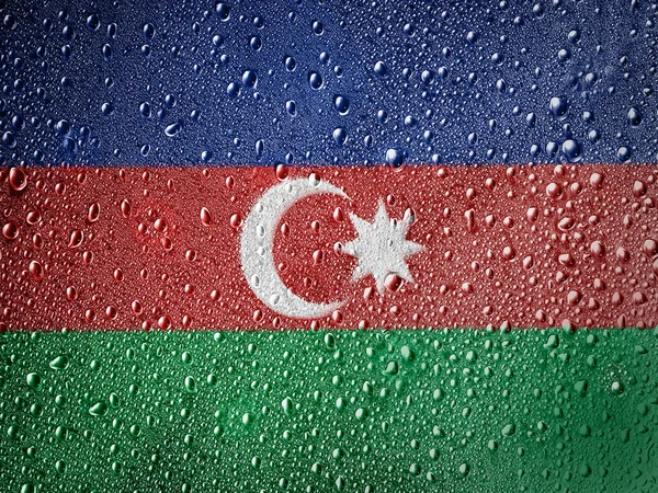 La bandera de Azerbaiyán —  Fotos de Stock