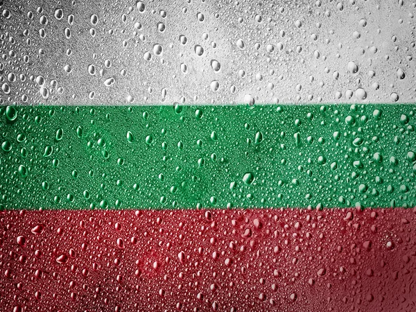 A bandeira da Bulgária — Fotografia de Stock