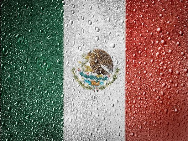Flaga Meksyku — Zdjęcie stockowe