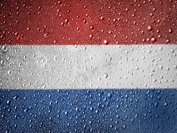 De vlag van Nederland — Stockfoto