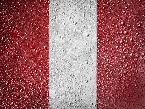 La bandera del Perú — Foto de Stock