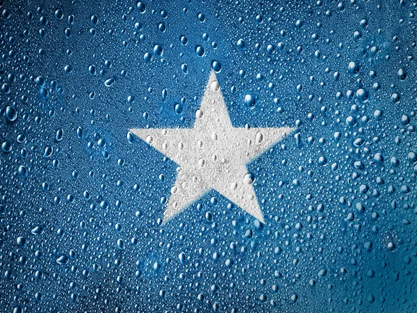 The Somalia flag — Stock Photo, Image