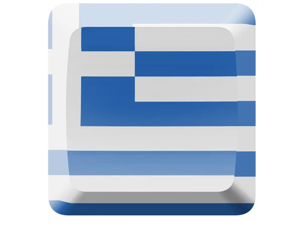 The Greek flag — Stock Photo, Image