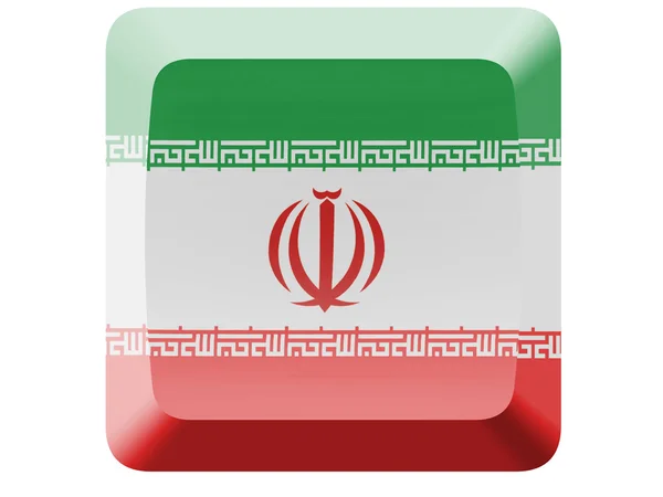 Die iranische Flagge — Stockfoto