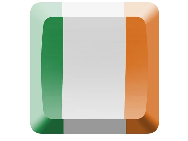 Ірландський прапор — стокове фото