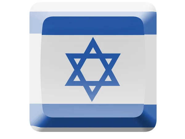 Die israelische Flagge — Stockfoto