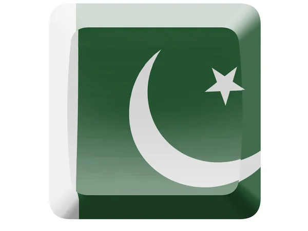 Die pakistanische Flagge — Stockfoto