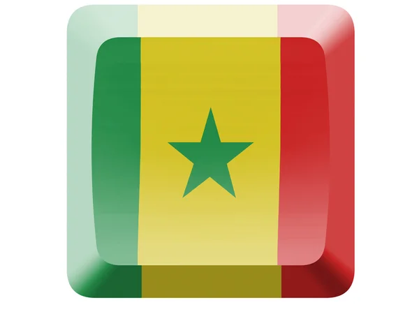 Η σημαία της Σενεγάλης — Φωτογραφία Αρχείου