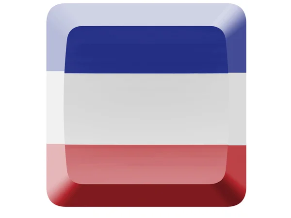 The Serbia and Montenegro flag — Stock Photo, Image