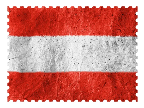 The Austrian flag — Stock Photo, Image